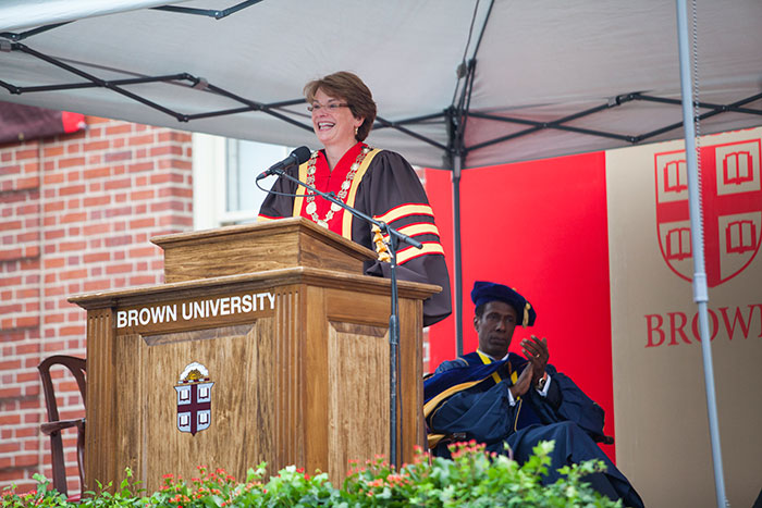 Christina Paxon at Convocation 2016